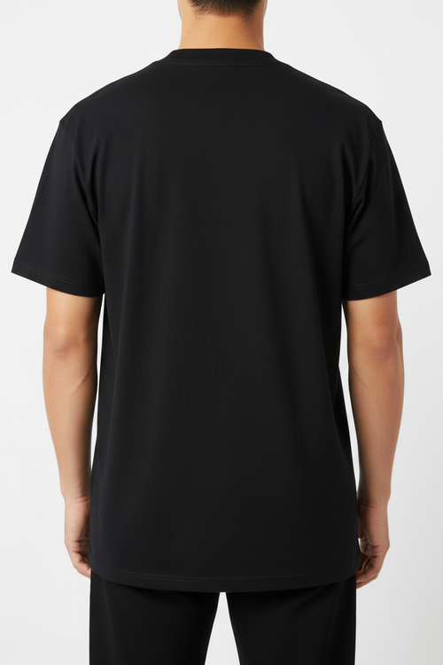 Black T-Shirt 3-Pack – Heavyweight Round Neck